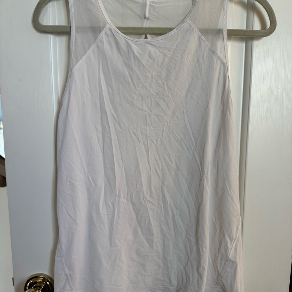 Lululemon Athletica White Tank Top